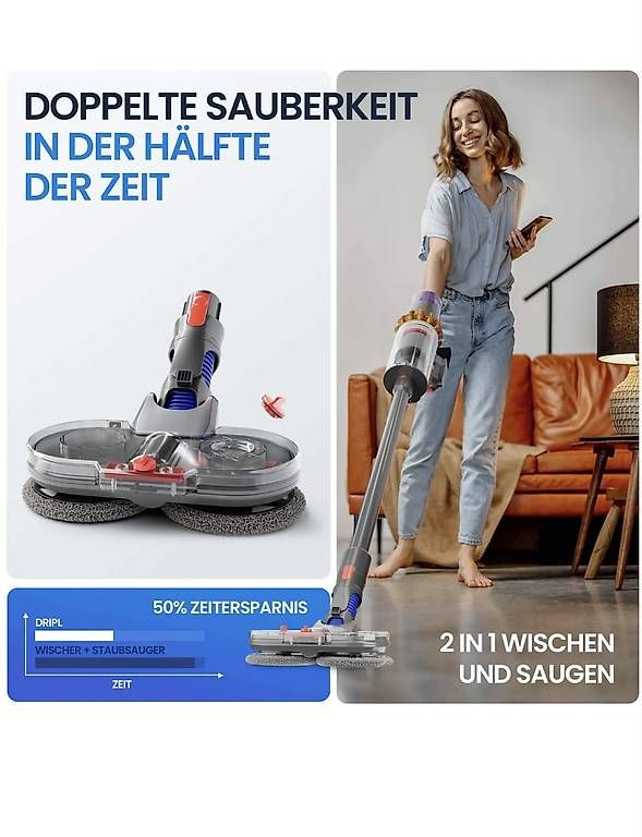 Aspirapolveri & Accessori: Dripl Wischaufsatz Dyson – Usato da Zürich venduto da PaulaMsh 2