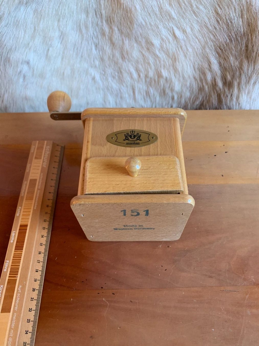 Elettrodomestici da cucina: Kaffeemühle Buchenholz – Nuovo (secondo la descrizione) da Arch venduto da Karibu19 2