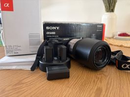 Sony Alpha 6400 + 55–210mm OSS Objektiv