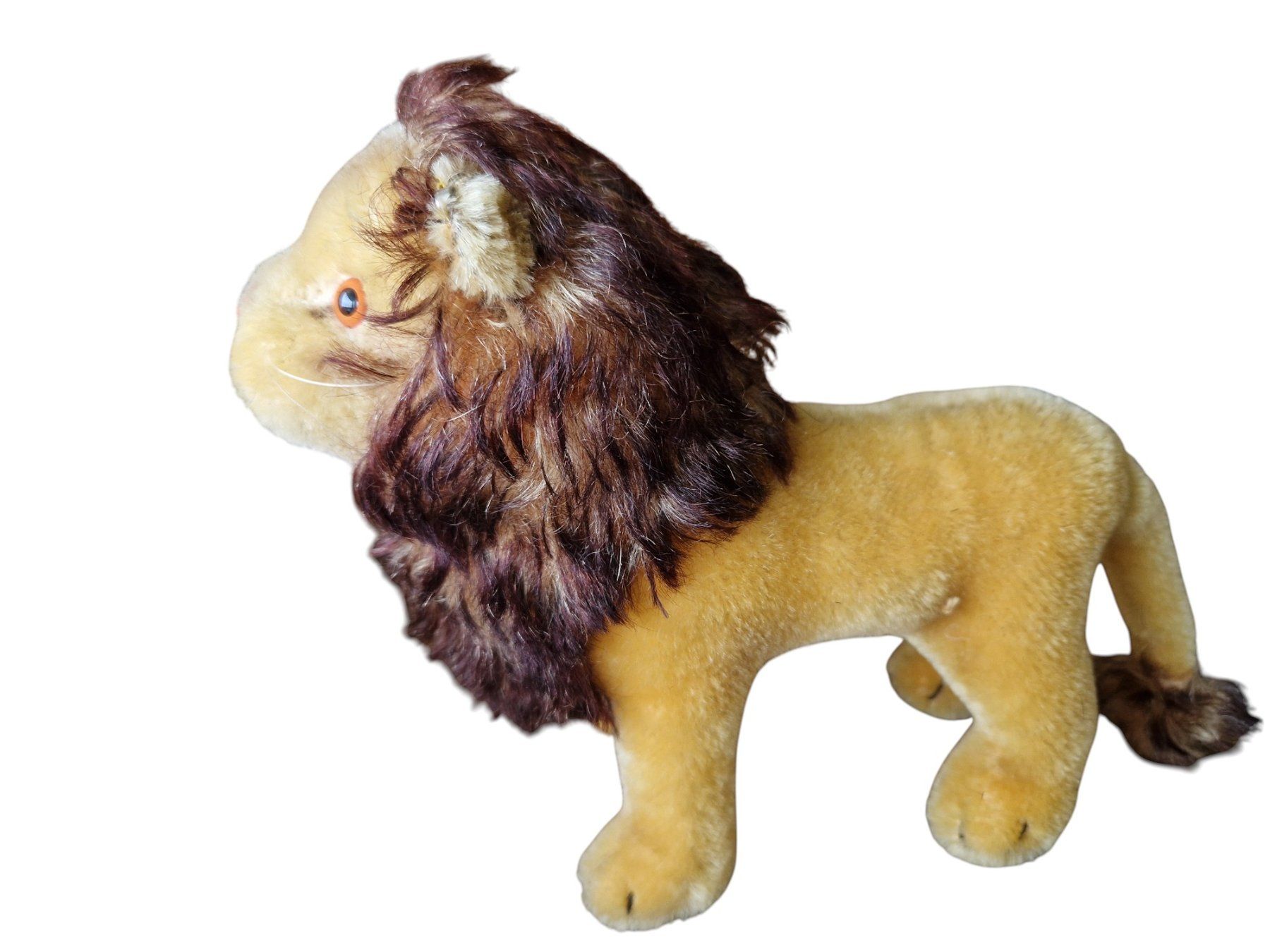 Steiff Giocattoli: Steiff Plüschtier Leo 1950er – Usato da Mörschwil venduto da lindaswunderkiste 1