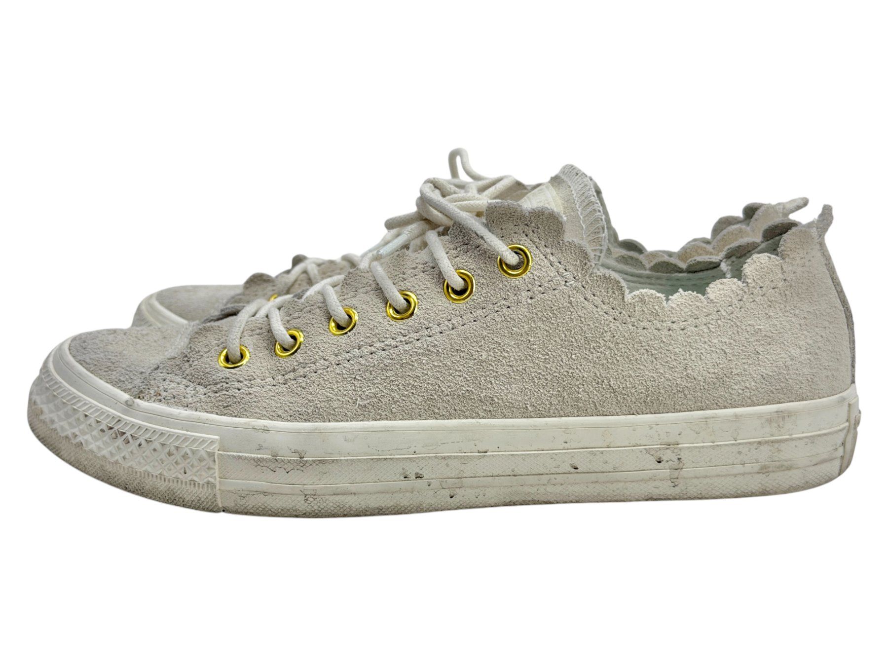 Converse Scarpe da donna: Baskets Converse All Star cuir daim gris. Pointure 37.5 – Usato da Cossonay-Ville venduto da PatineDuTemps 6