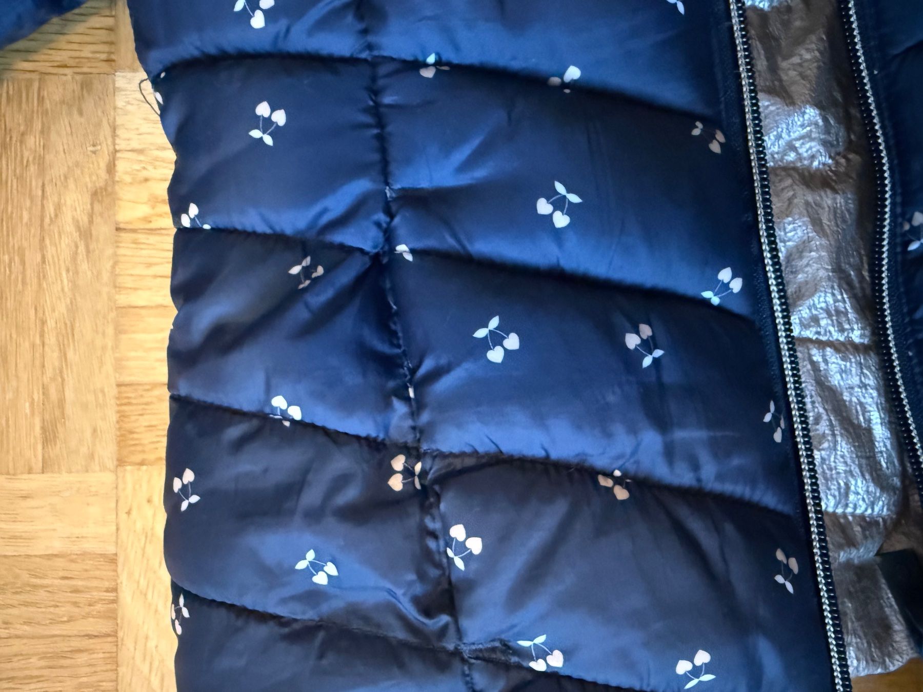 Okaidi Giacche & Cappotti: Reversible Jacket Girl Wendejacke Mädchen 122 – Usato da Adliswil venduto da miceta1986 2