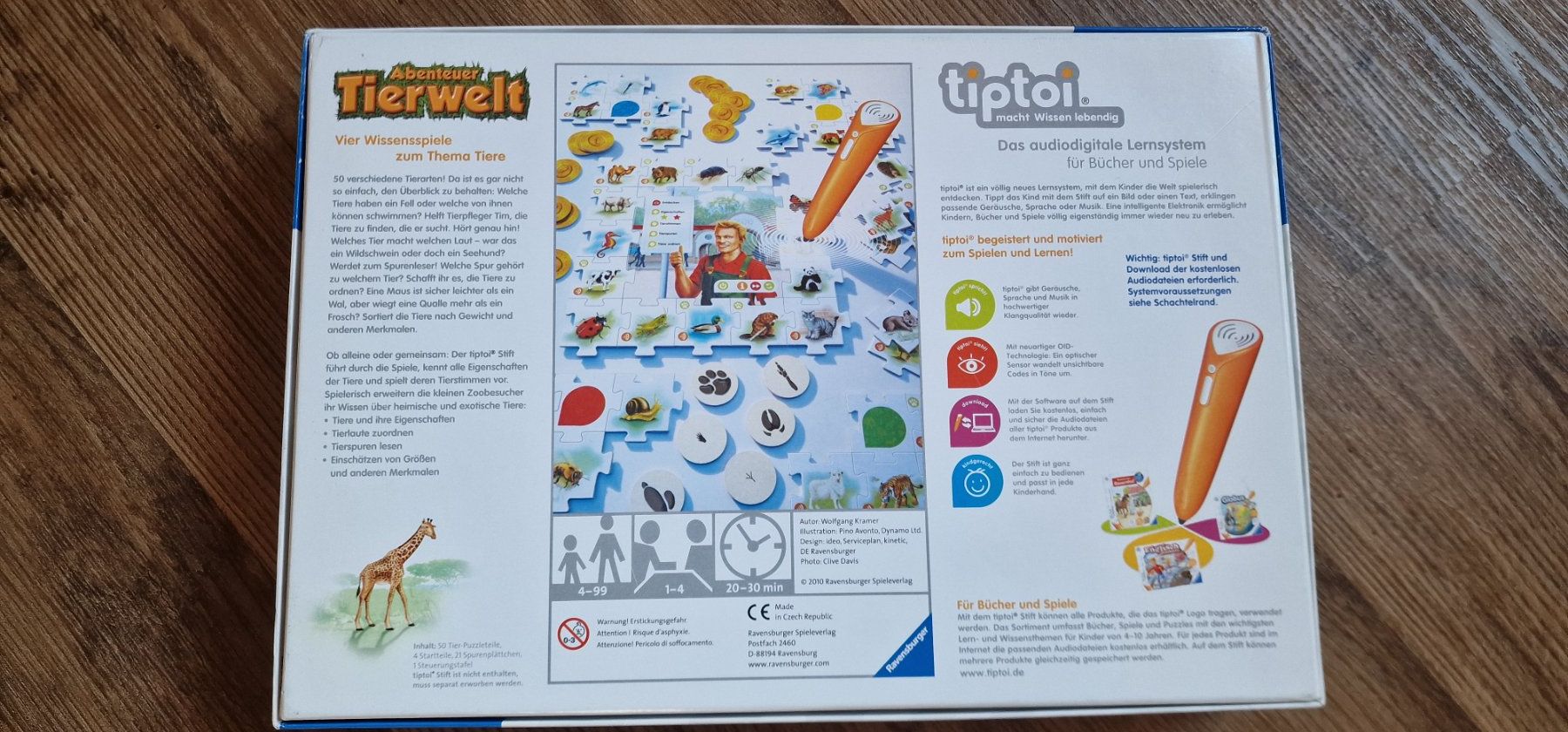 Ravensburger Spiele: Tiptoi Abenteuer Tierwelt von Ravensburger – Gebraucht aus Schiers von rom_ch7g 2
