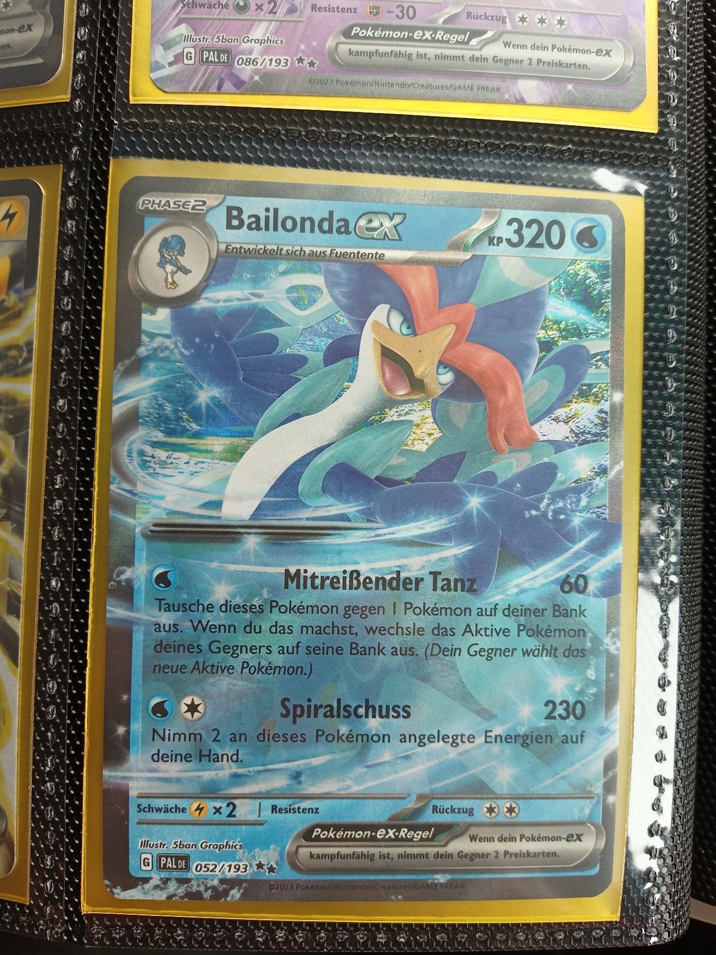 Pokémon Carte collezionabili: Bailonda ex DEUTSCH – Usato da Altstätten SG venduto da GGsGameshop