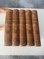 Weltall und Menschheit 5 Bände Jugendstil komplett