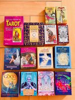 Tarot- & Orakel Sammlung  13 Decks, D. Virtue, After Tarot 