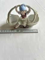 Dekorative Porzellanfigur "Mädchen mit Körben" 🍄 Rarität(I)