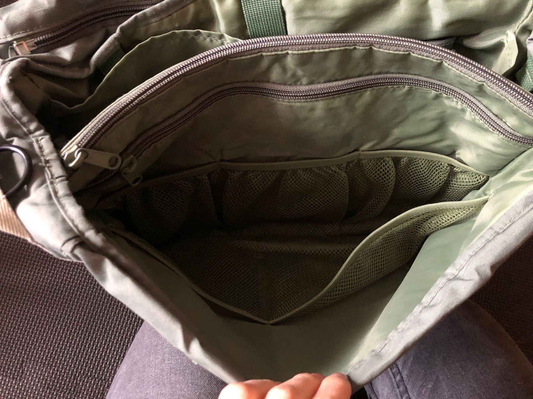 Lässig Taschen: grüne Wickeltasche von Lässig – Gebraucht aus Sirnach von Lenes 2