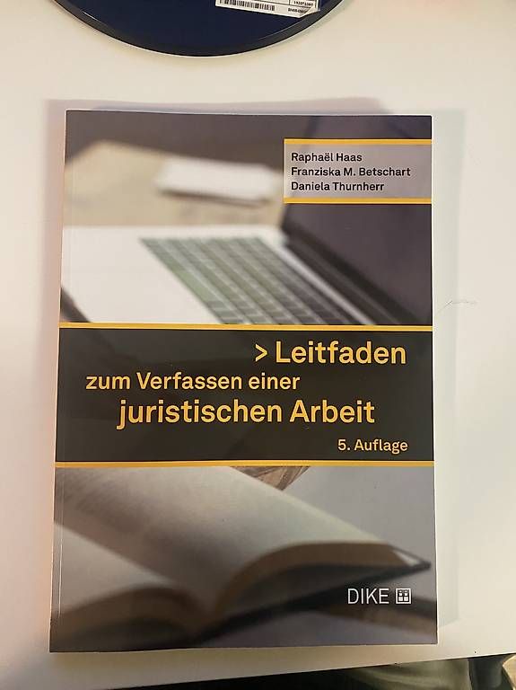 Libri: Leitfaden juristische Arbeit  – Usato da Zürich venduto da ER-