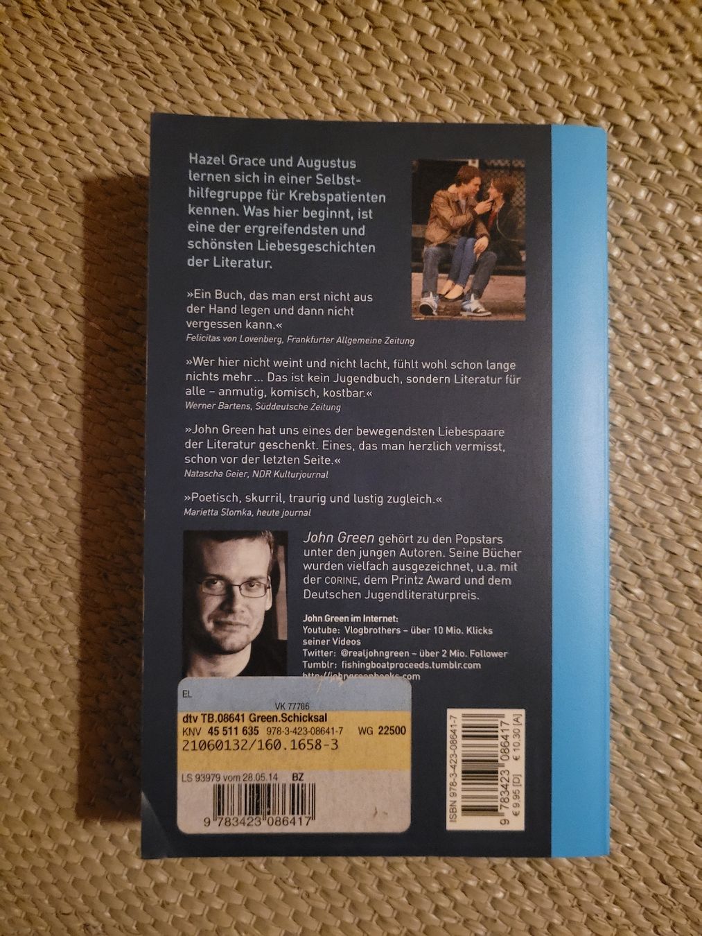 Libri: John Green - Das Schicksal ist ein mieser Verräter – Usato da Perlen venduto da Safari_23 1