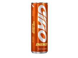 CIAO Energy Pêche Blanche Boisson Énergisante