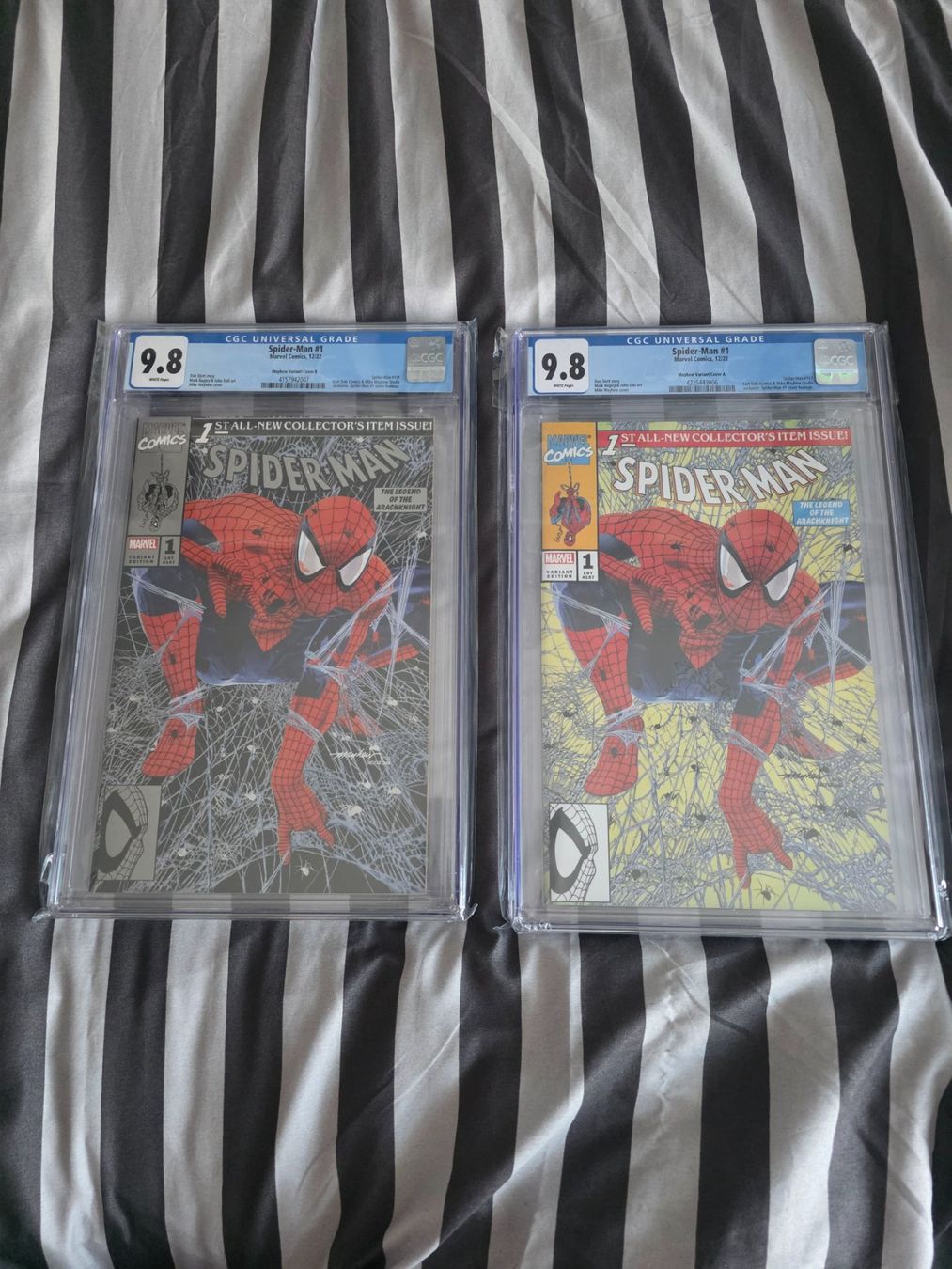 Fumetti: Spider-Man #1 CGC 9.8 Mayhew Variant Bundle – Nuovo (secondo la descrizione) da Zürich venduto da Sams_FunkoandComics_