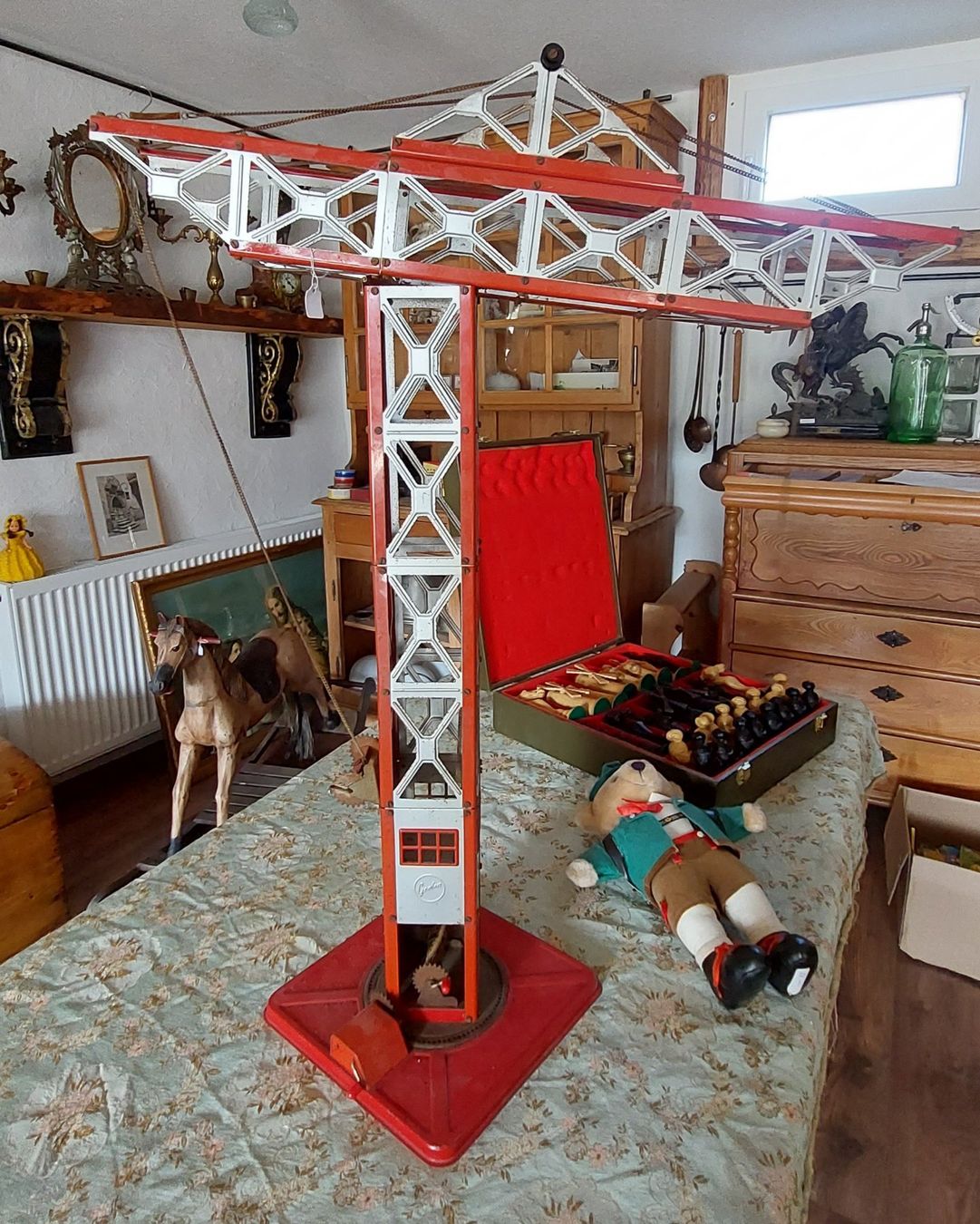 Giocattoli: Blechkran ca. 1960 – Usato da Siblingen venduto da rantiques 3