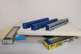 3 Pan Am Rail Ways Wagen ( 489 )