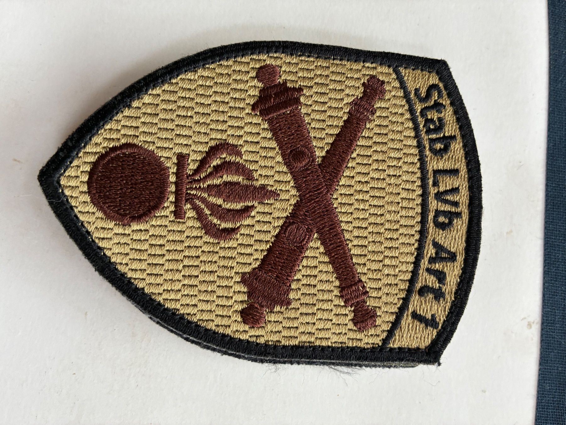 Schweizer Armee Patches: Klett Stab LVb Art 1 – Gebraucht aus Oberiberg von stab