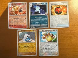 Pokemon Reverse Karten Set (Versand gratis)