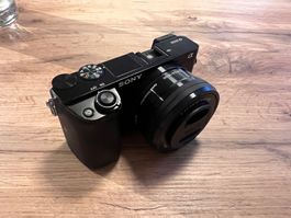 Sony Alpha Kamera 6000, Wie Neu!