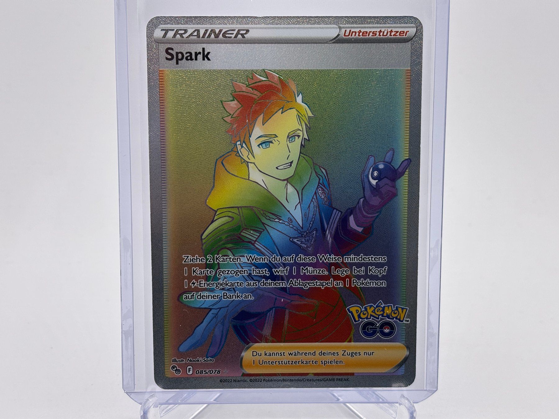 Pokémon Carte collezionabili: Pokémon GO - Spark  (PGO 85) - DE – Nuovo (secondo la descrizione) da Allschwil venduto da Bullach