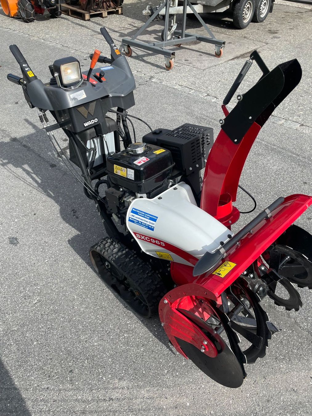 Tutte le macchine: Schneefräse Wado SXC965E Vorführmodell – Usato da Meiringen venduto da LMMLandmaschinenGmbH 2