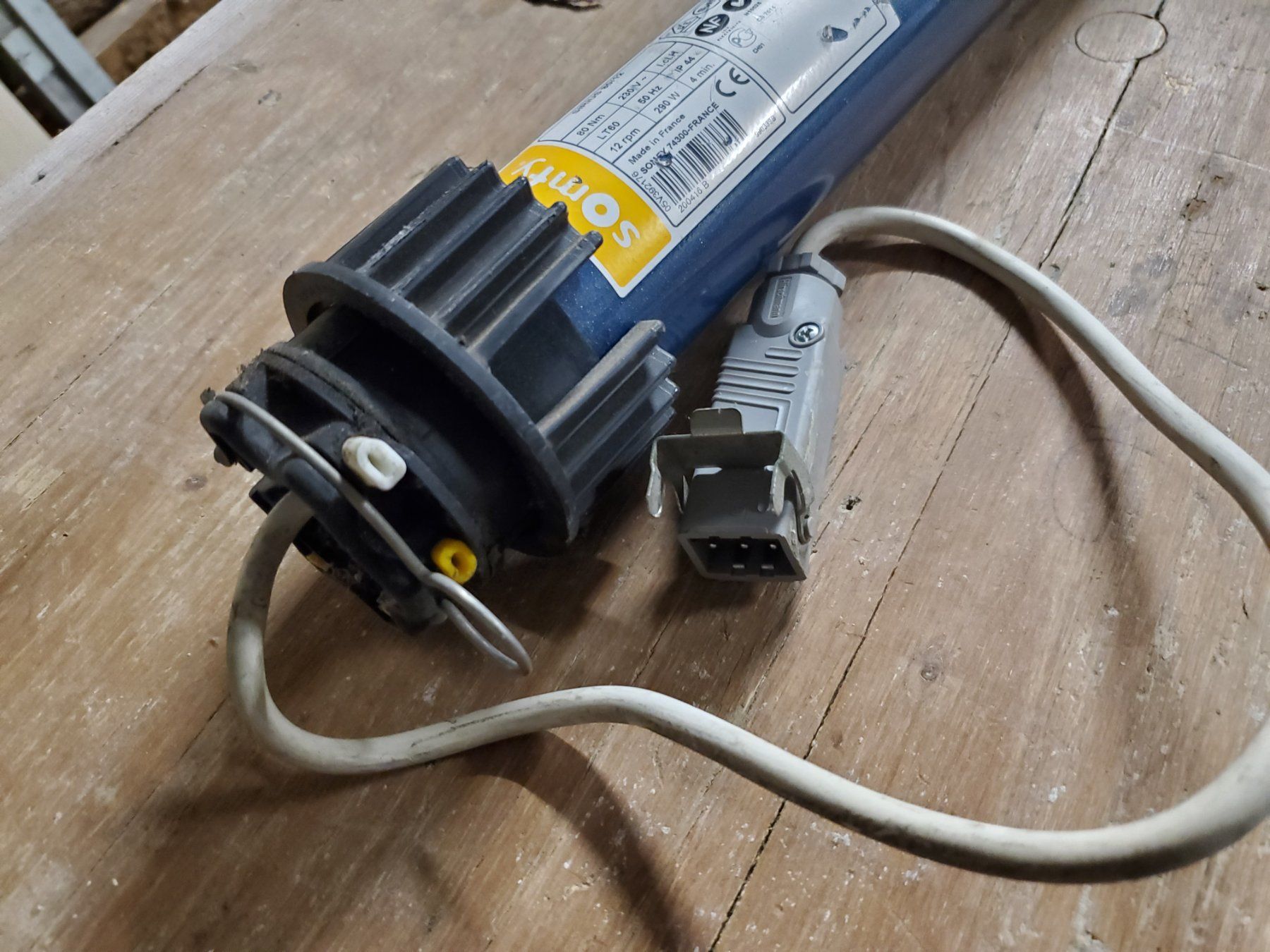 Somfy Tende da sole: Somfy Rohrmotor sirius 80Nm – Usato da unterschächen venduto da explos 3