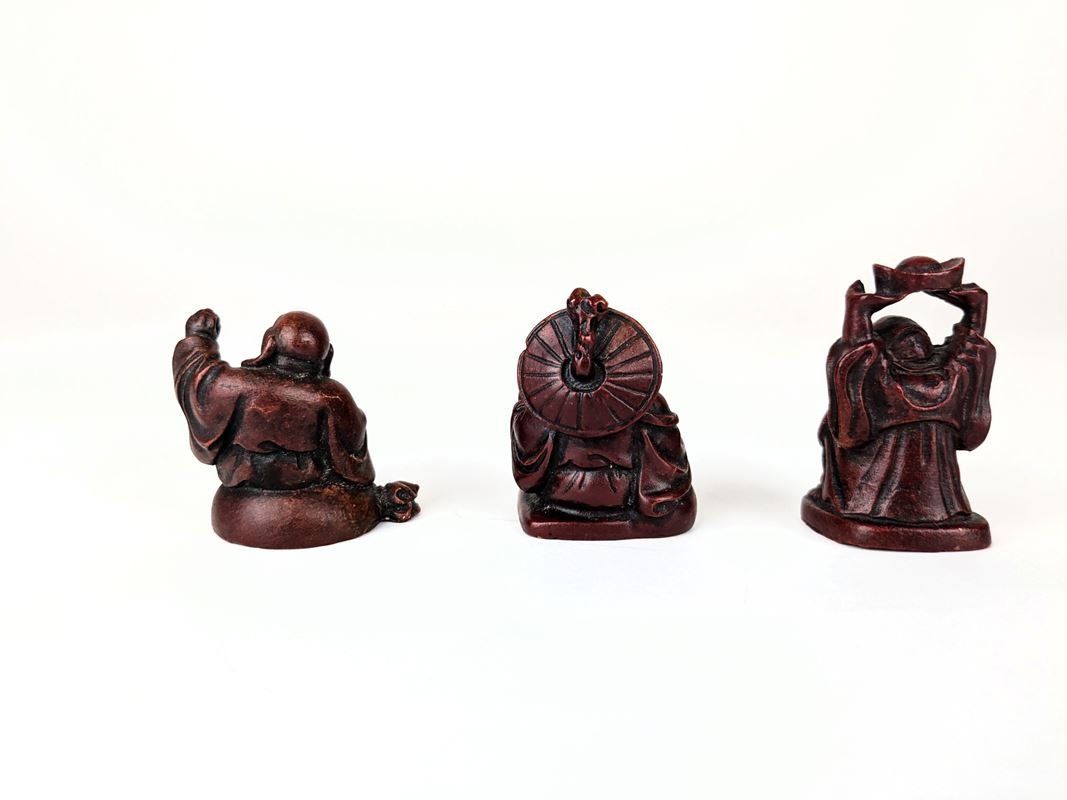 Alle Dekorationen: 6 Mini-Buddha Figuren Deko-Set – Gebraucht aus Thun von Restwert_Thun 4