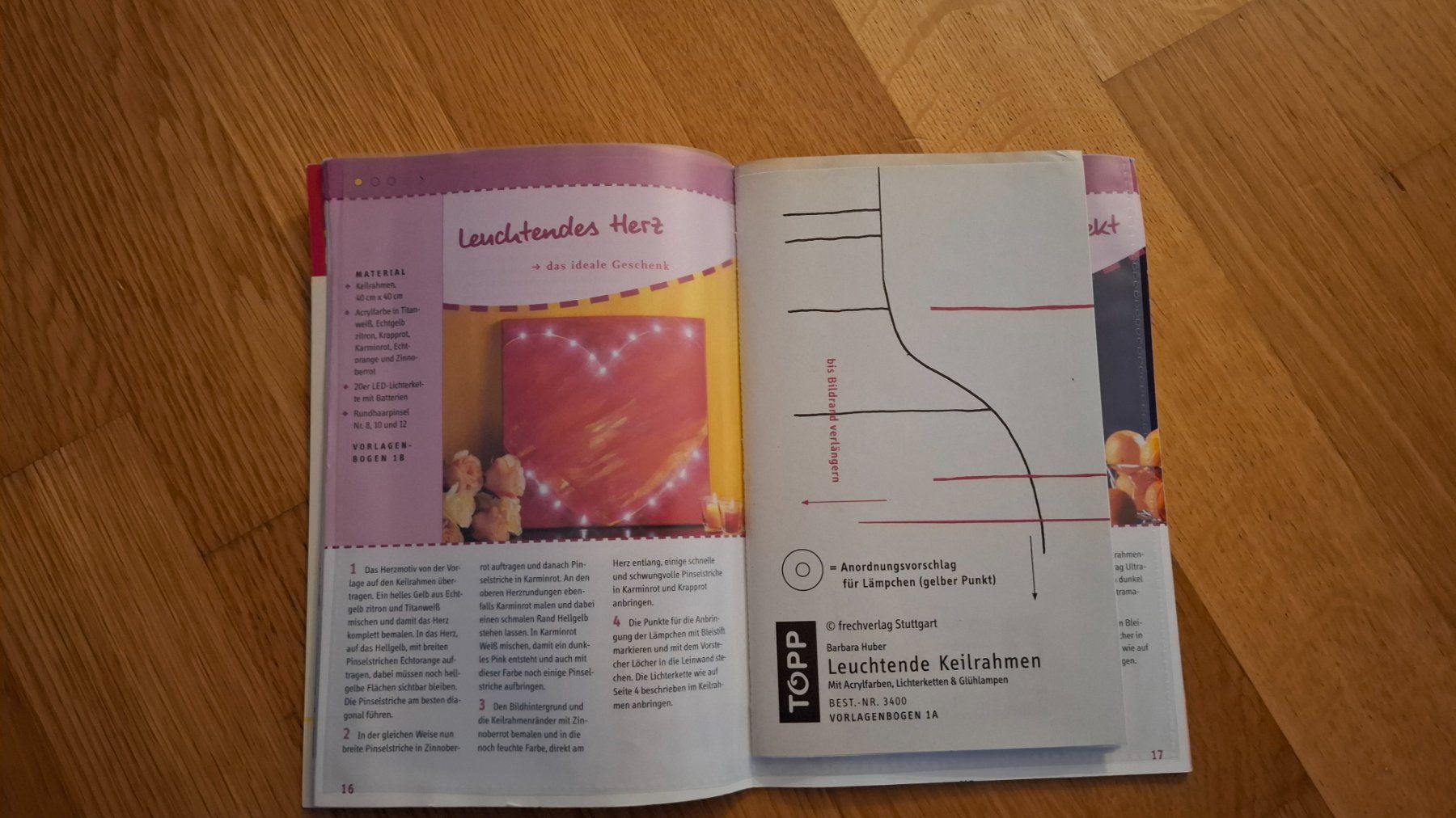 Zeitschriften & Magazine: Leuchtende Keilrahmen Topp Bastelheft – Gebraucht aus Matzendorf von haexehuesli 1