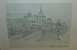 Sammlung Schweizer Künstler - Ochsentor in Sempach Reprodukt