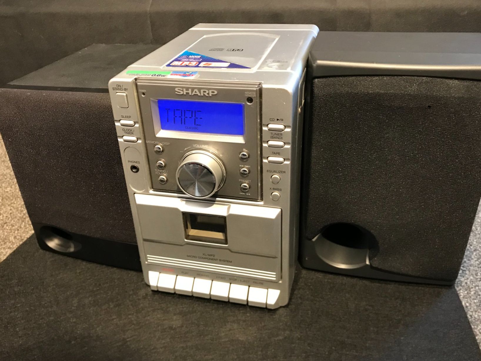Sharp Radio: Sharp  Kassetten  MicroSystem   XL-MP2H – Usato da Würenlingen venduto da Schneiderhifi 4