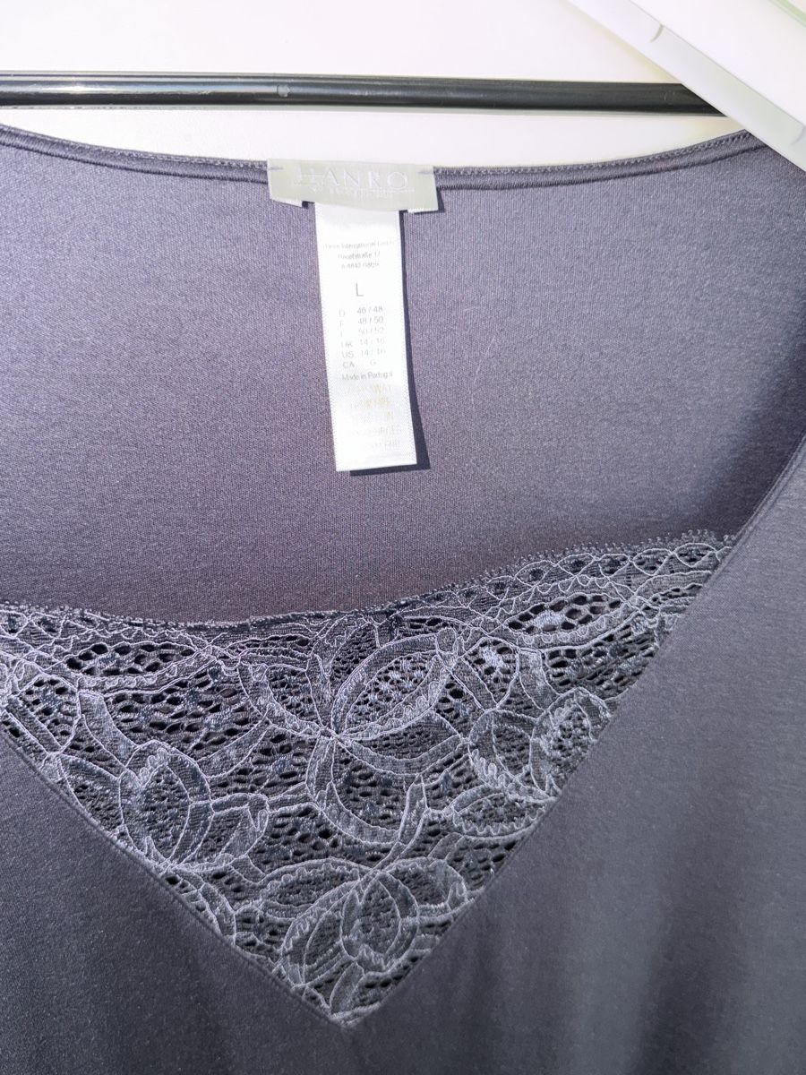 Hanro Negligees & Pigiami: Sleep & lounch Oberteil HANRO L – Nuovo (secondo la descrizione) da Dornach venduto da samuti 1
