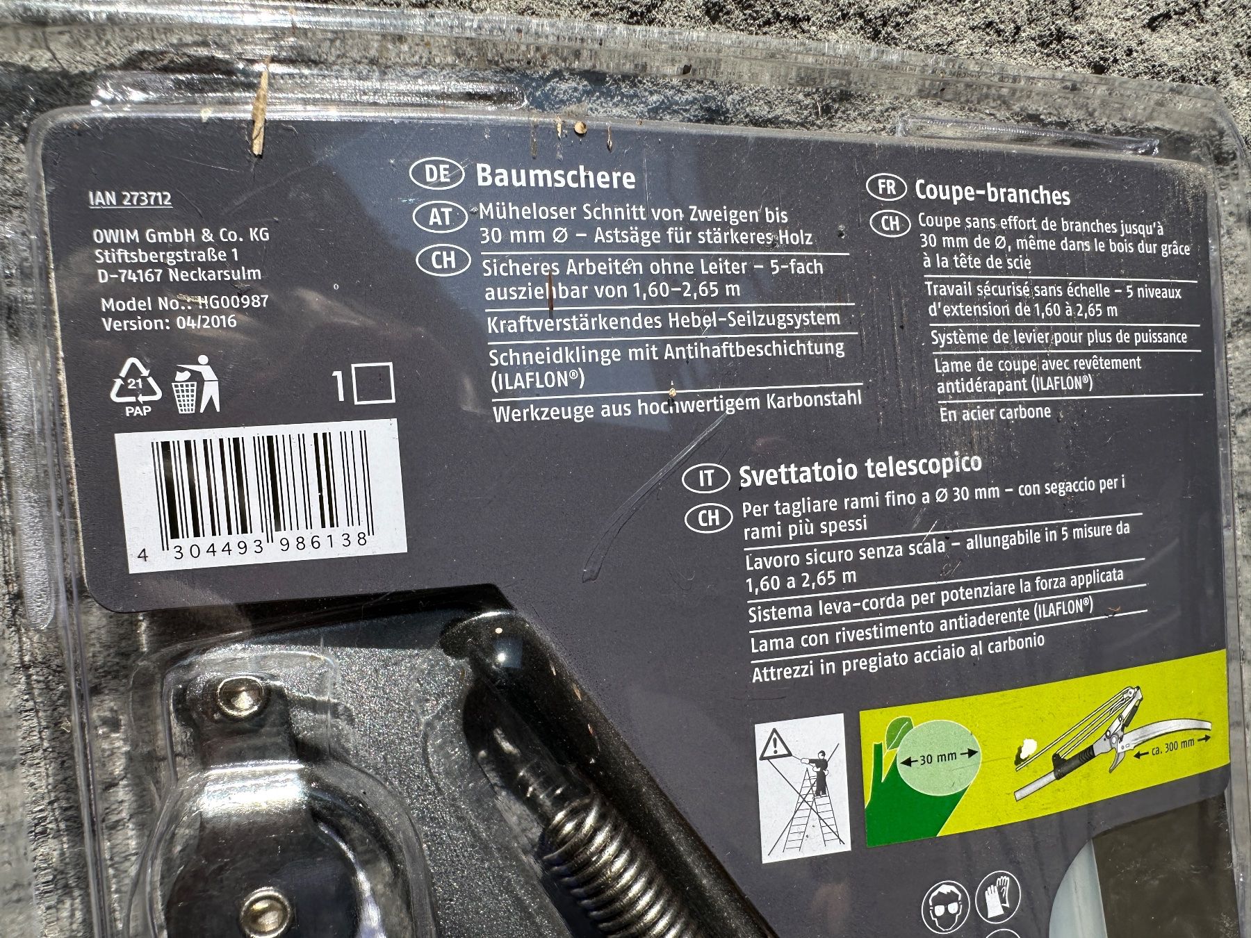 Tous les outils: Baumschere Florabest neu + originalverpackt – D'occasion à Zürich par atlantis77 6