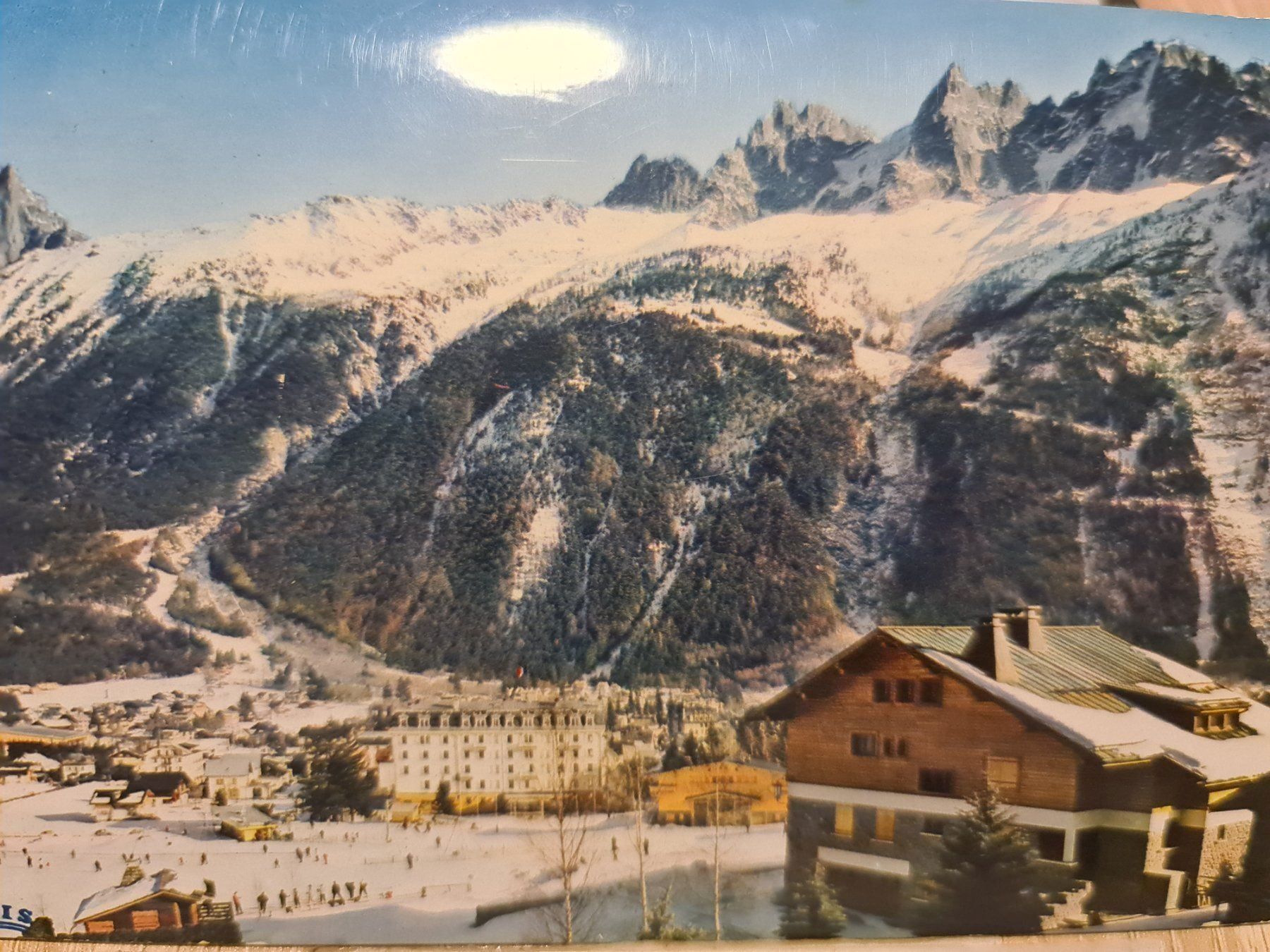 Cartoline postali: Ansichtskarte Chamonix Mont Blanc 1969 – Usato da Dintikon venduto da Vexi