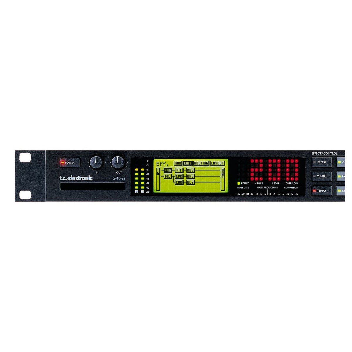 Strumenti musicali: TC Electronic G-Force Multieffekt Rack-Prozessor – Usato da Stein AR venduto da Rialo 1
