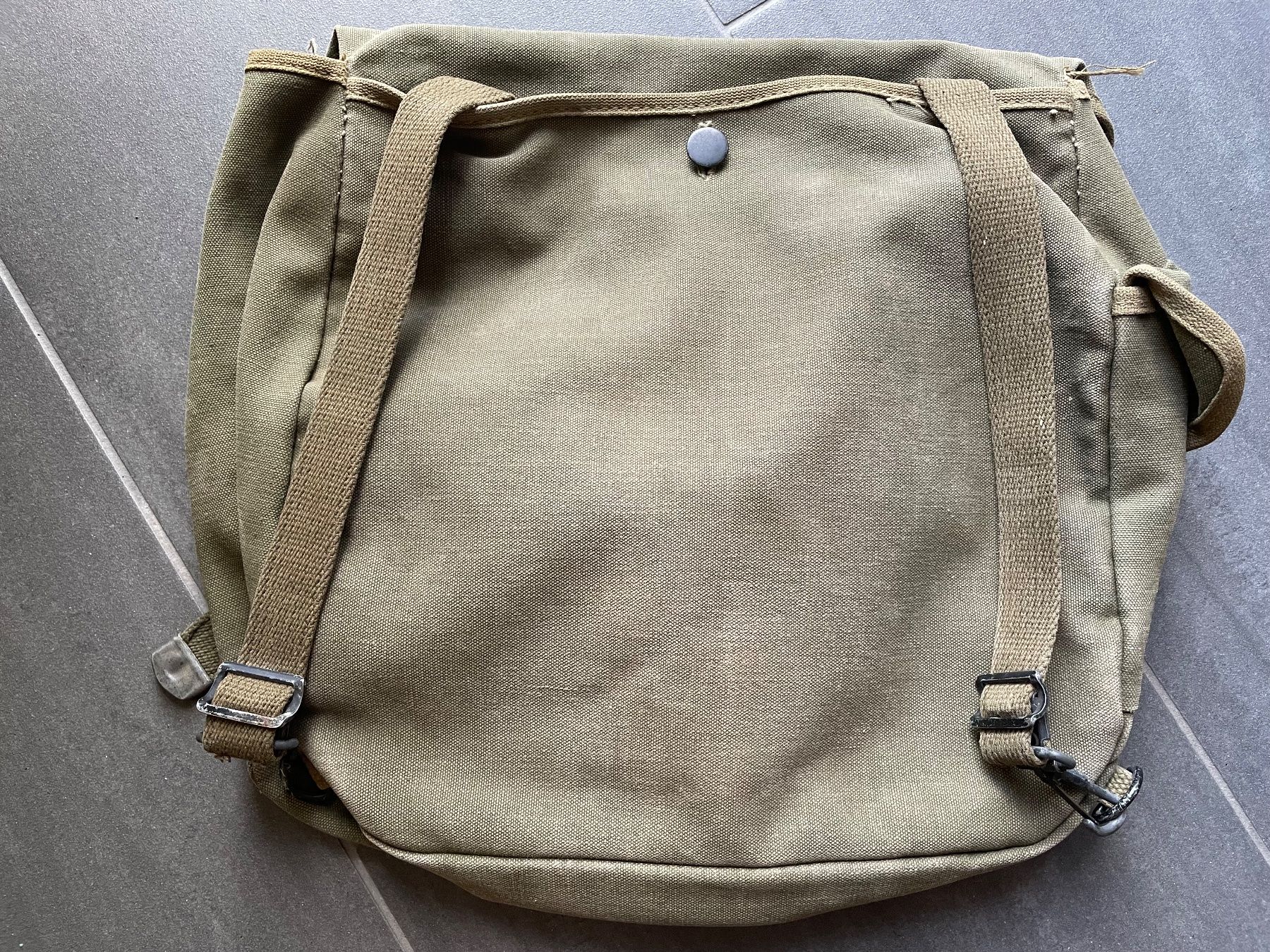 US Army Uniformi: Original WW2 US ARMY musette 1942 – Usato da Oberbütschel venduto da Woodie2005 1