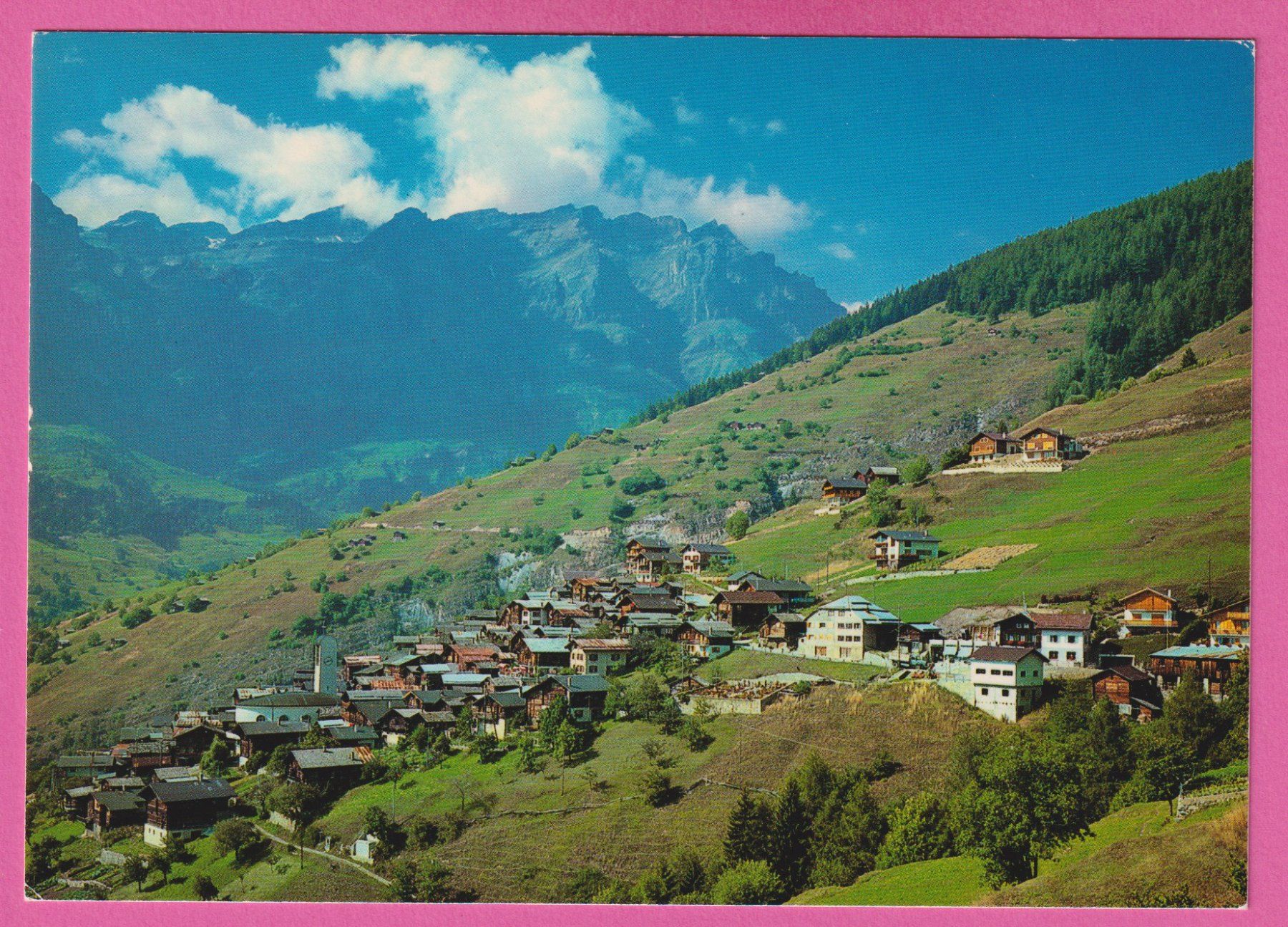Cartoline postali: Albinen 1274m Wallis Daubenhorn – Usato da Einsiedeln venduto da dillie