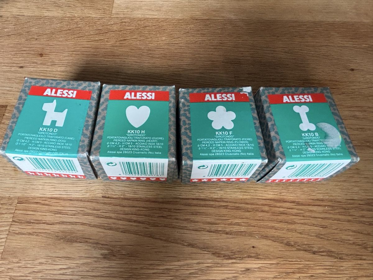Alessi Altro in Decorazioni & Accessori: Alessi  Serviettenringe – Nuovo (secondo la descrizione) da Würenlos venduto da Ashley24 6