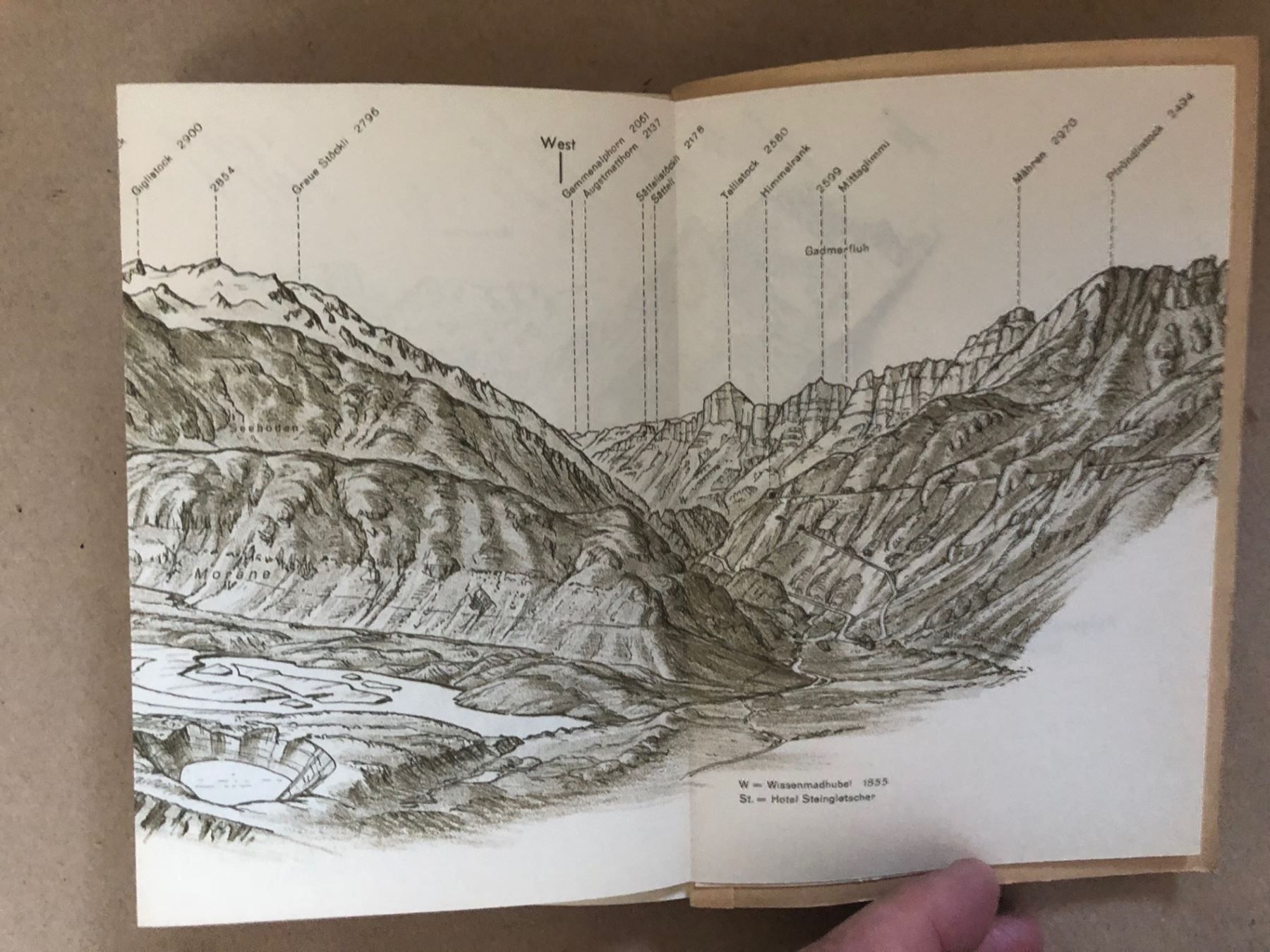 Landkarten & Atlanten: Schweizerische Alpenposten: Sustenstrasse. – Gebraucht aus Zürich von allp 9
