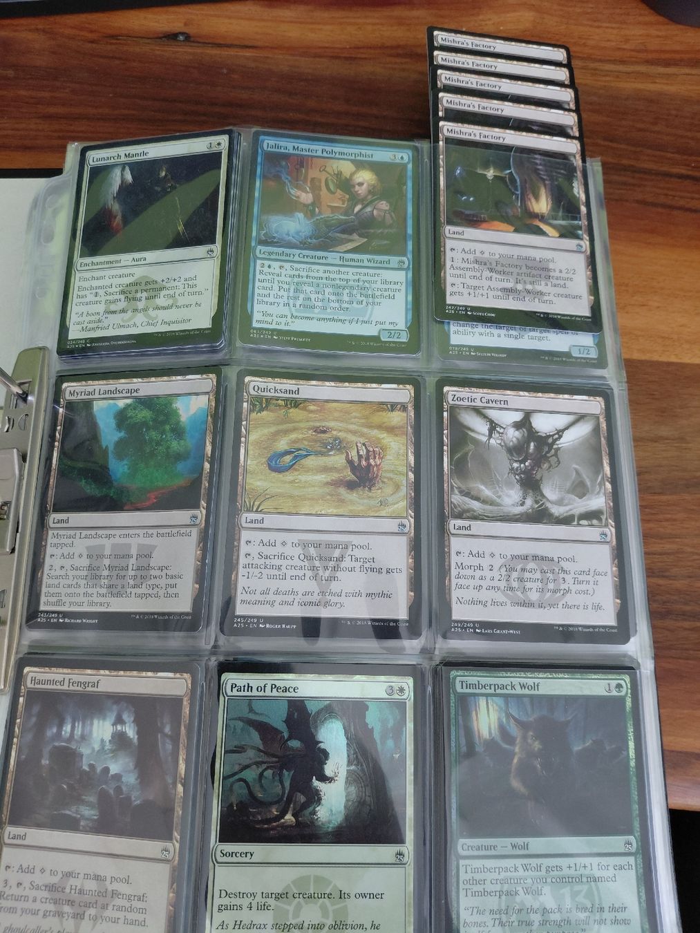 Magic The Gathering Carte collezionabili: Mtg Ordner voll mit M25 – Usato da Kehrsatz venduto da Jadeeeee 1