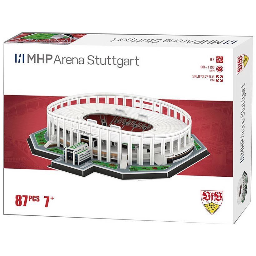 Puzzles: VfB Stuttgart Stadion MHP Arena 3D Puzzle – Neu und originalverpackt aus Wil SG von Football-Legends 1