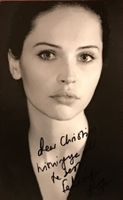 Felicity Jones Autogramm Foto 9x14cm Rogue One Star Wars