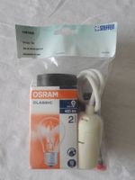 Steffen Umzug Set Lampenfassung mit Osram Glühbirne