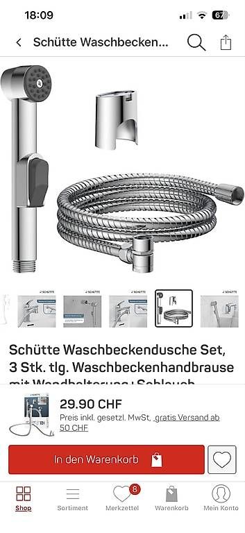 Sonstige Körperpflege: Waschbecken Duschset  – Gebraucht aus Dübendorf von antroxia01 4