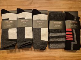 5 Paar Socken Socks & More neu Grösse 43-46 inklusive Box
