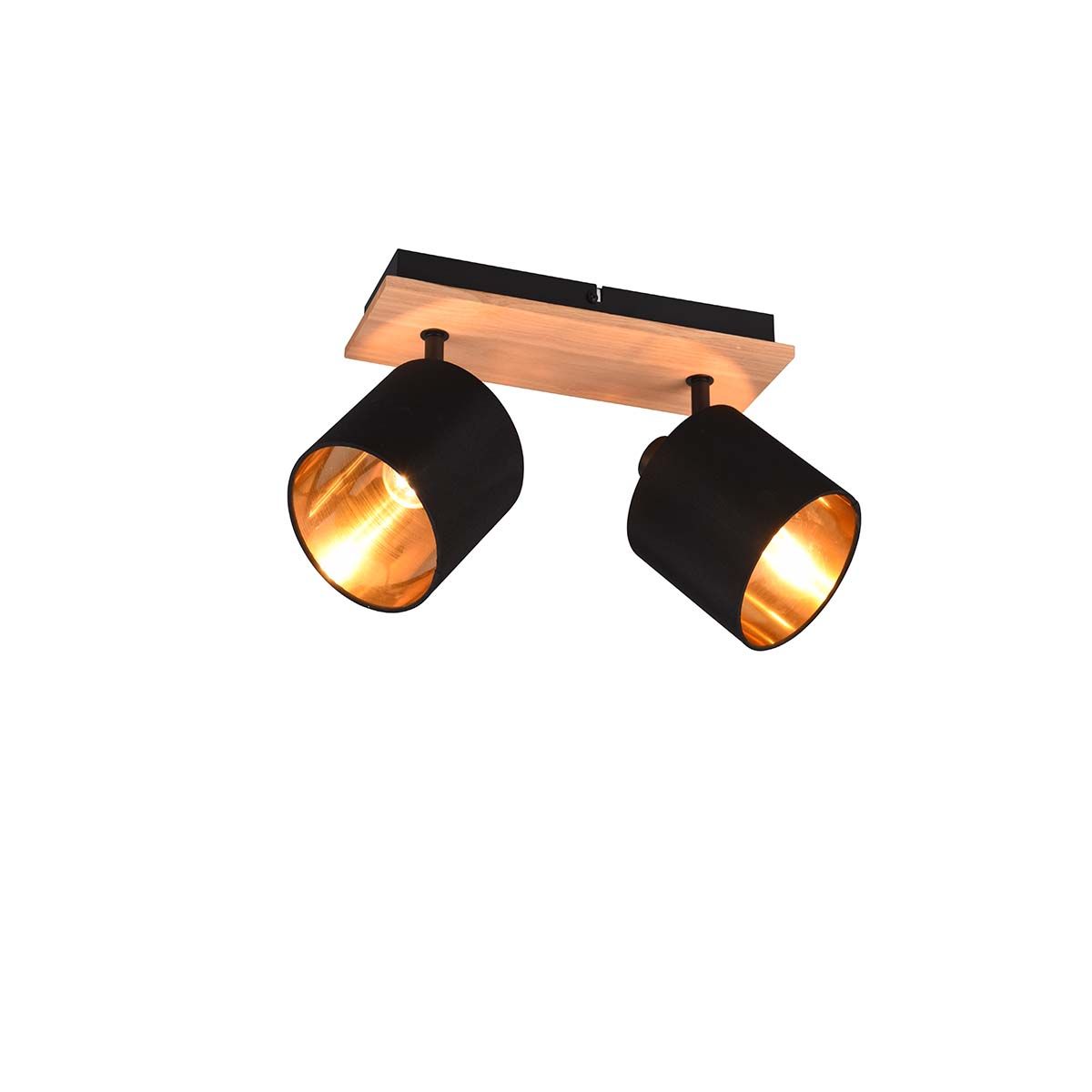 Kronleuchter & Deckenlampen: Deckenleuchte, Stoff, Holz, 30 cm Breit – Neu (gemäss Beschreibung) aus Kreuzlingen von Smart-Light 4