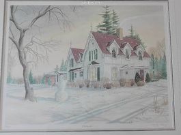 "Twilight" Gemälde von Wendy Fleury, handsigniert