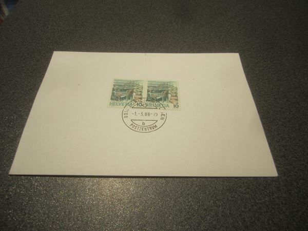 Tutti i francobolli: Briefmarken Mülligen 1988 – Usato da Zürich venduto da Motzkuh