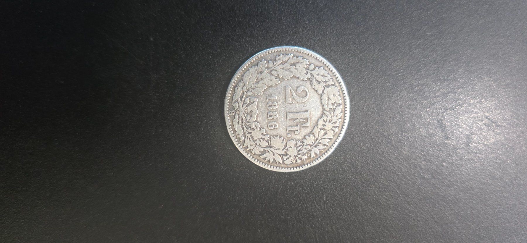 Alle Münzen: 2CHF 1886 – Gebraucht aus Fribourg von yan_z5fr