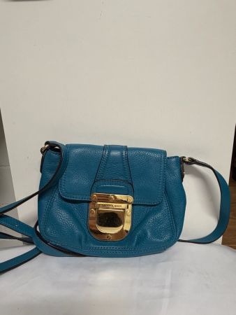 Tasche Michael Kors Leder blau guter Zustand