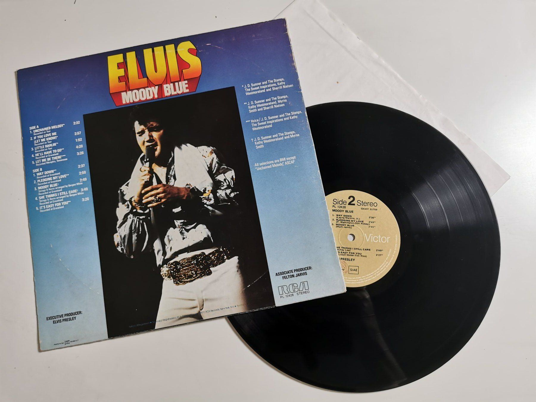 Dischi in vinile: Elvis Presley - Moody Blue – Usato da Grafenried venduto da Jukebox70 1