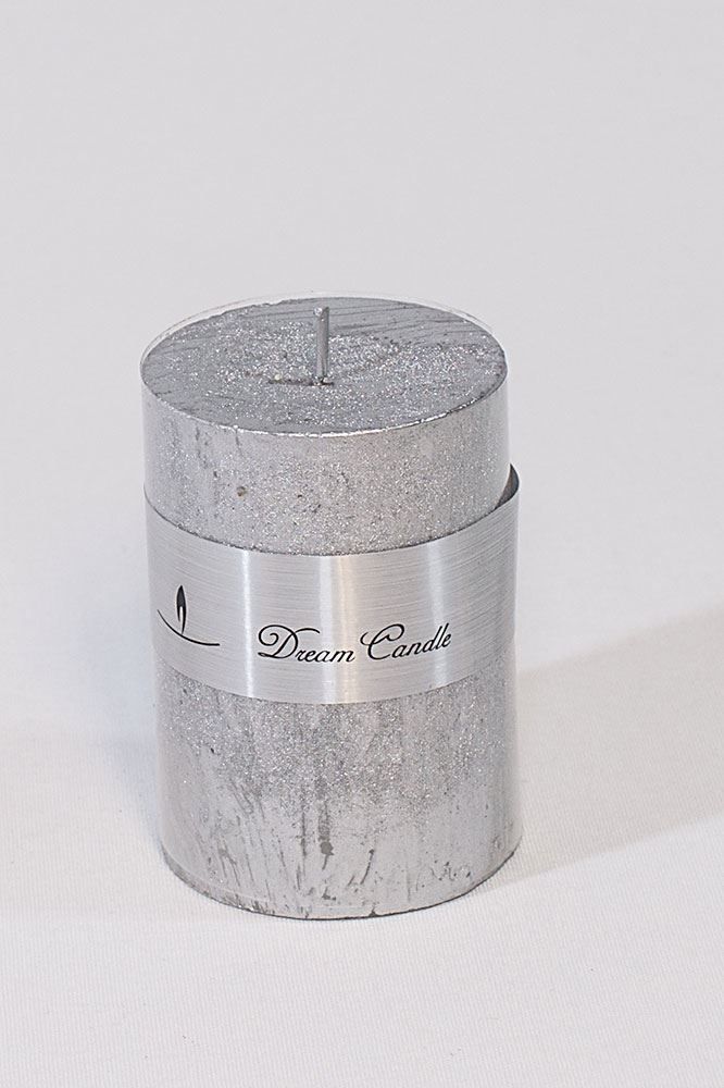 Candele: Kerze "Silber", Grösse M – Nuovo e nell'imballaggio originale da Kottwil venduto da Crazyrolf
