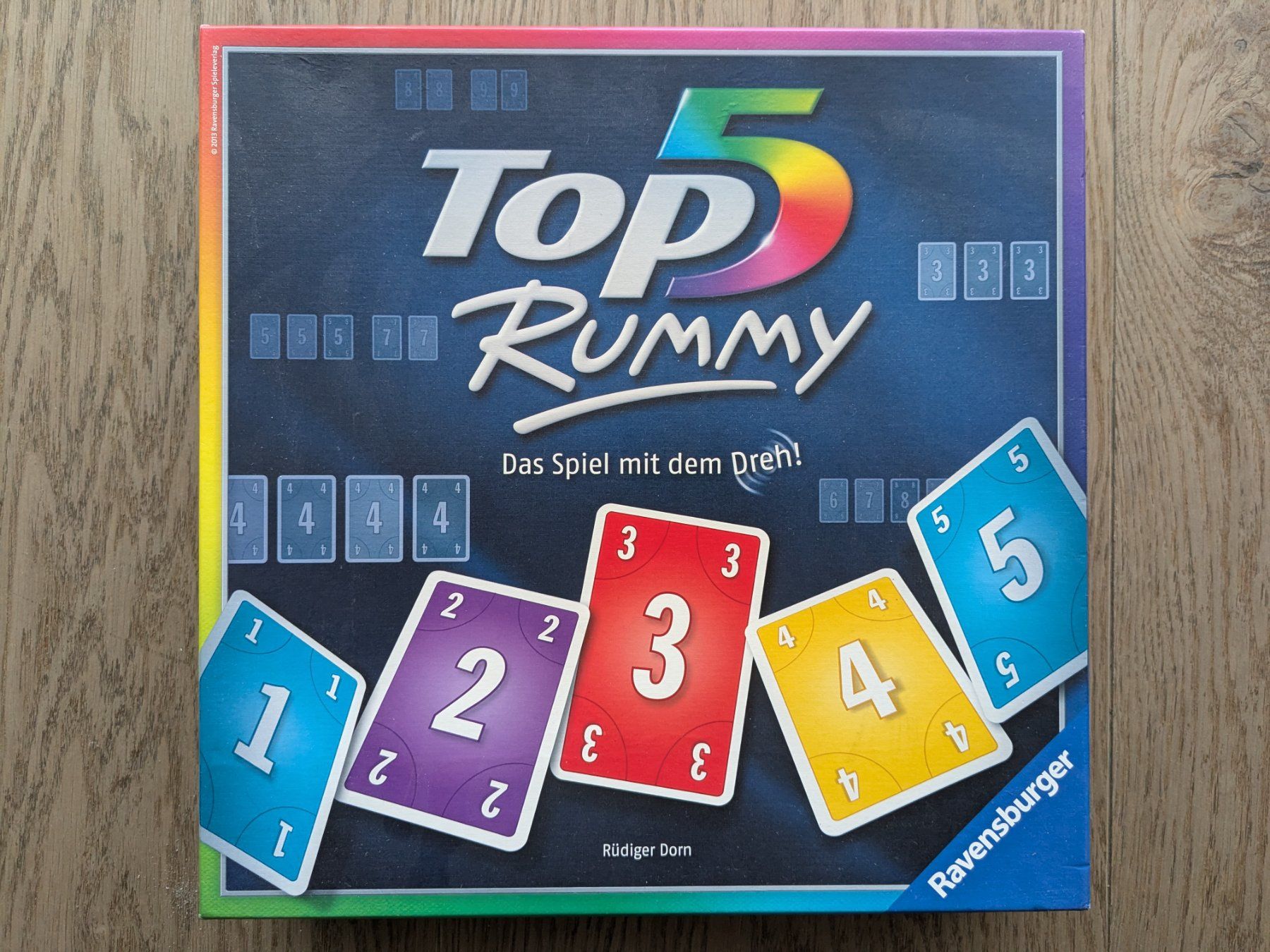 Ravensburger Giochi: Ravensburger - Top 5 Rummy [komplett] – Usato da Port venduto da gecotom